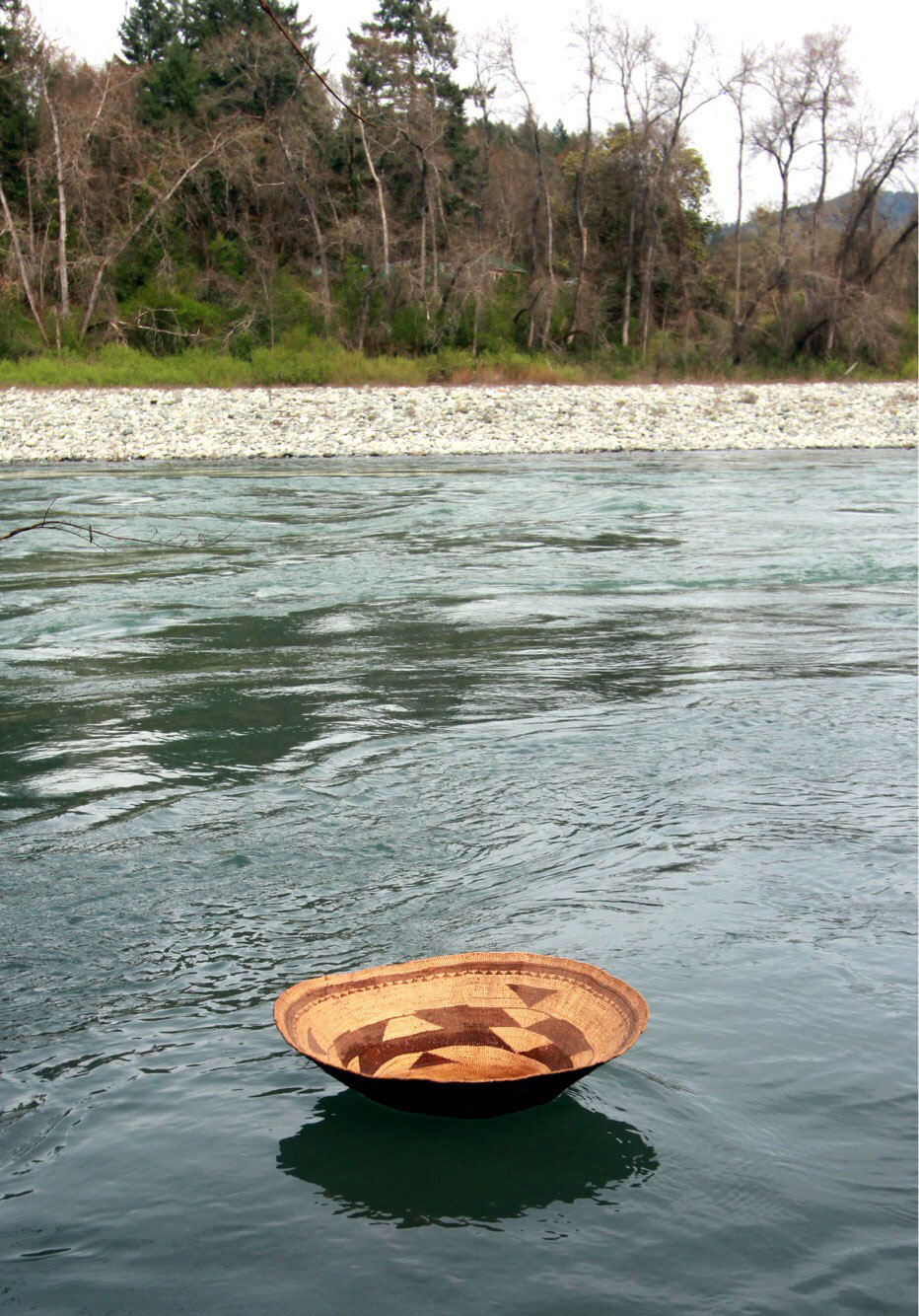 bowl floating in water